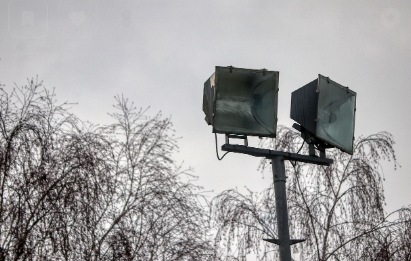 High Mast Street Light Pole